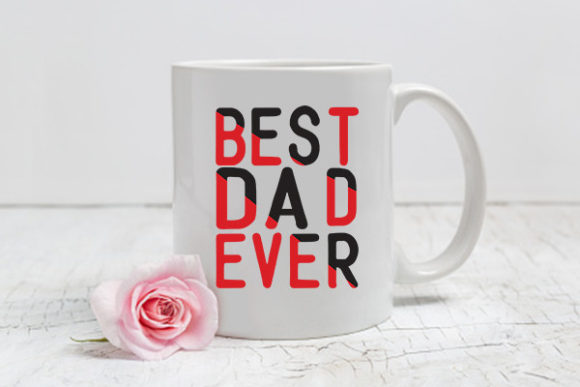Best Dad Ever Dog Svg Design