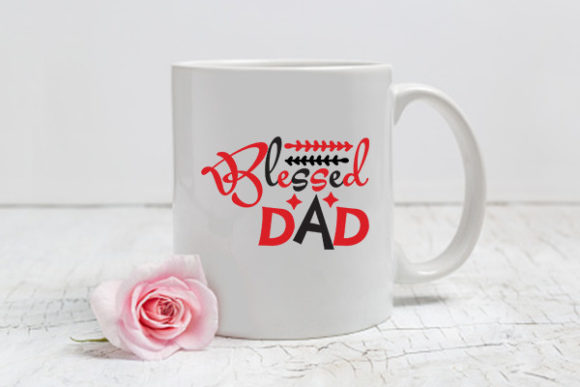 Blessed Dad Dog Svg Design