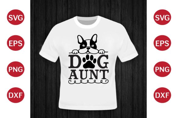 dog aunt svg design