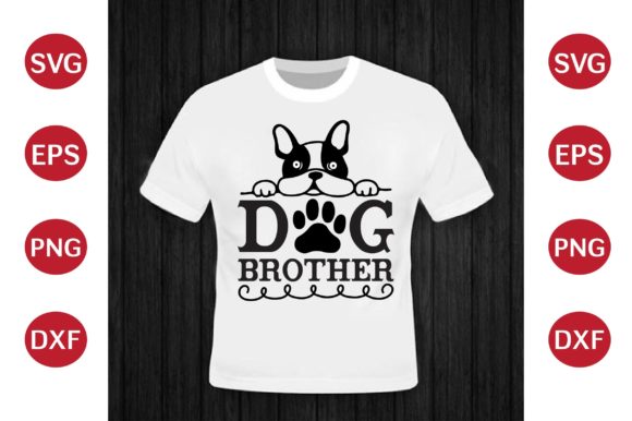 dog brother svg design
