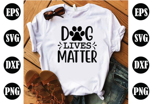 Dog Lives Matter Dog SVG