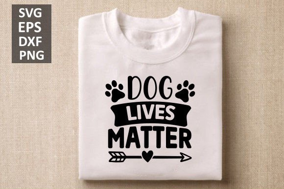 Dog Lives Matter Svg