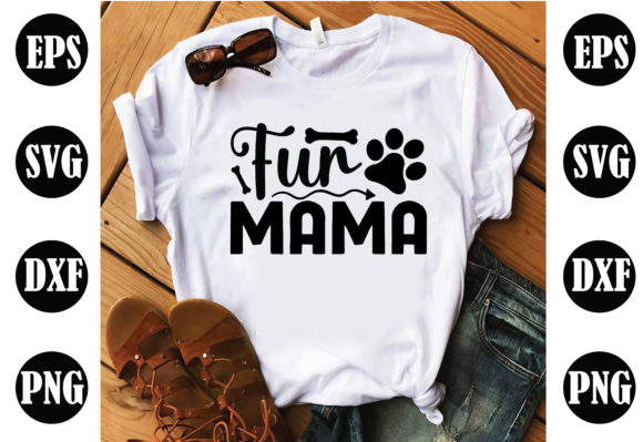 Fur Mama Dog SVG