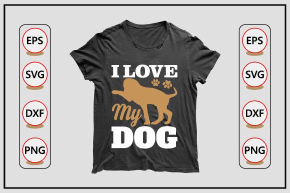 Love Your Dog Svg Design